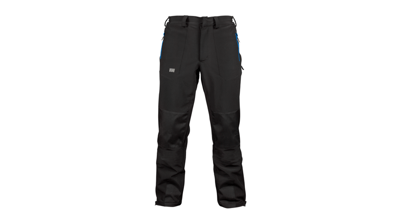 Pantalón HW Softshell Wolverine Antiácido Negro/Azul