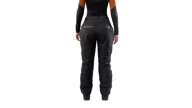Pantalón térmico para mujer, color negro